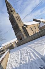 Eglise en hiver