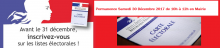 Permanence Révision des listes électorales