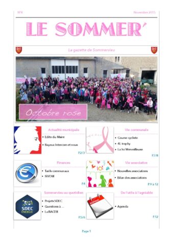 Le Sommer N°4 – Automne 2015