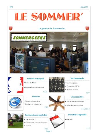 Le Sommer N°3 – Juin 2015