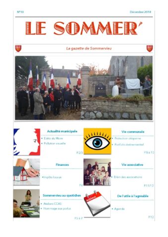 Le Sommer N°10 – Décembre 2018